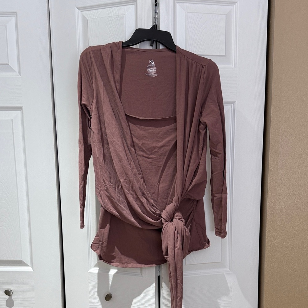 Kindred Bravely Mauve Long Sleeve Top